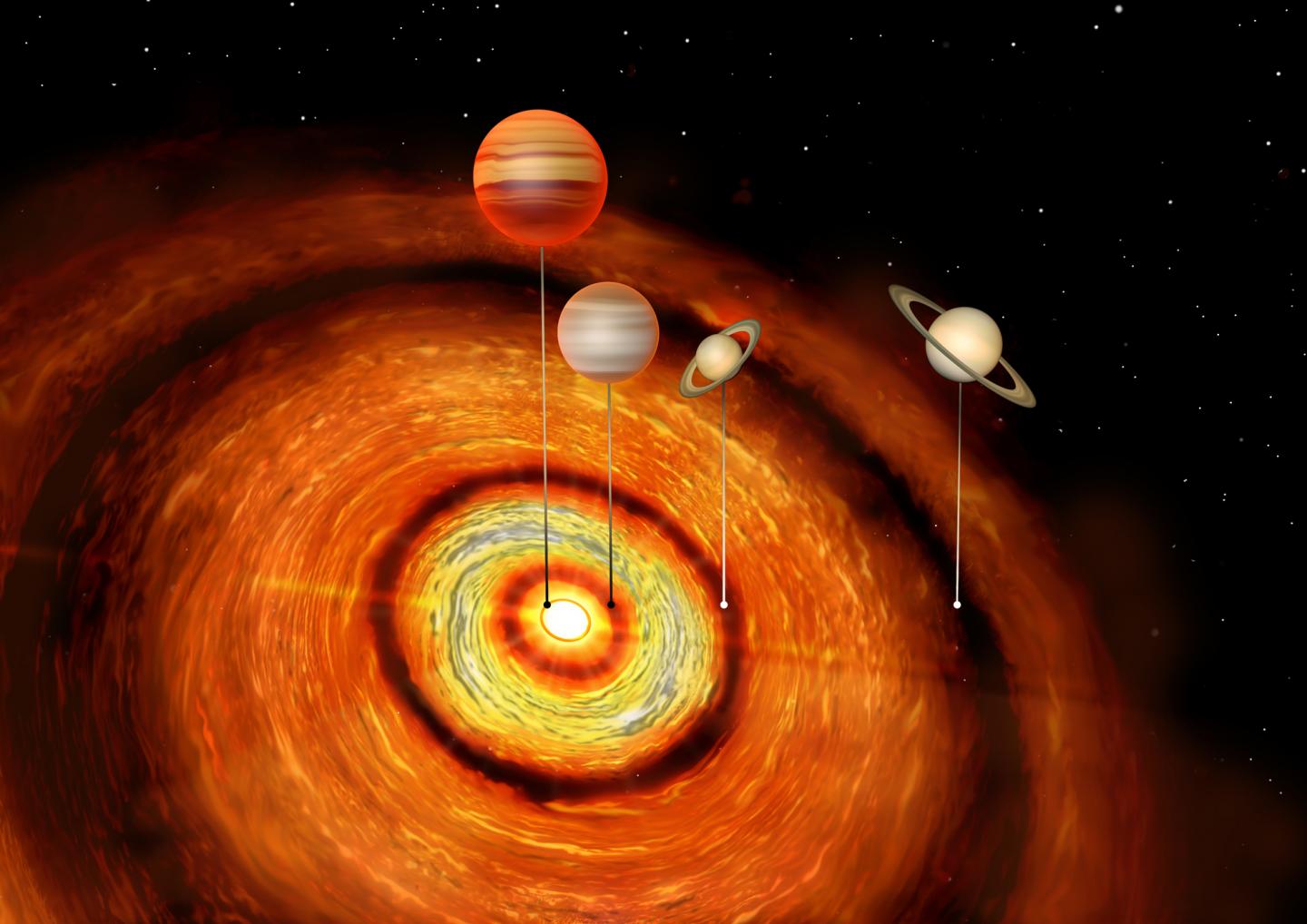 Artist's Impression of CI Tau