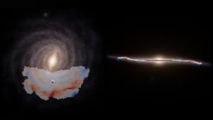 Gaia discovers our galaxy’s great wave (side-by-side)