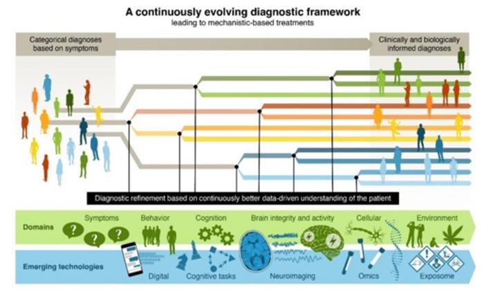 An evolving diagnostic framework for mental health