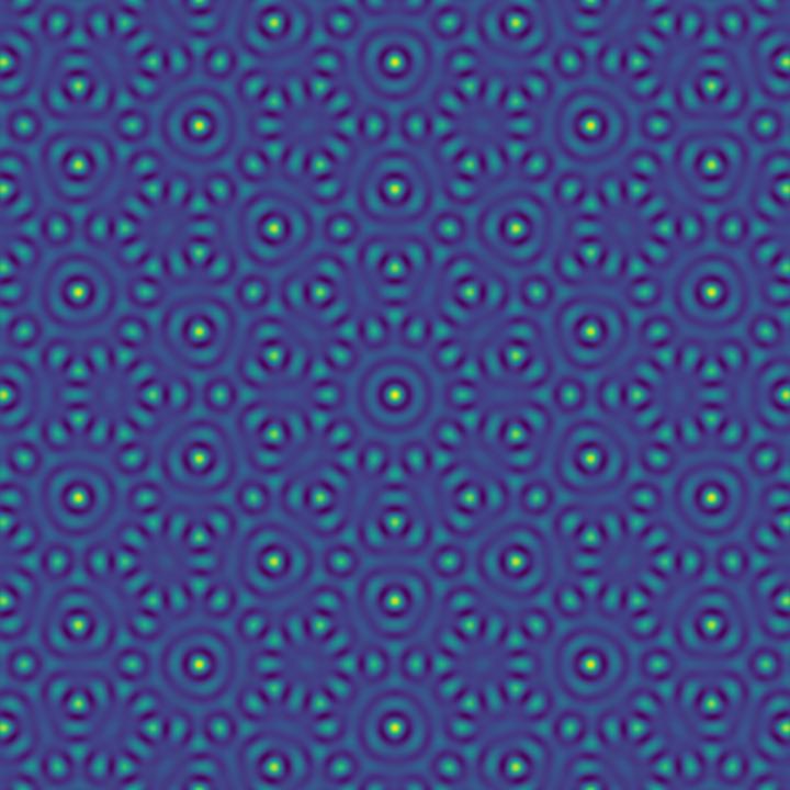 Quasiperiodic pattern
