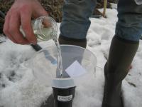 Funnel and Dye