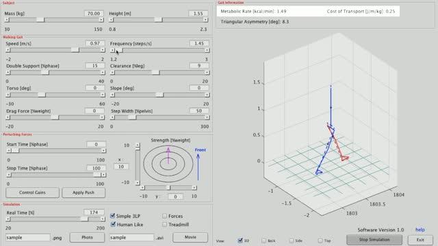 The Simulator Can Be Tested Online through a Downloadable App