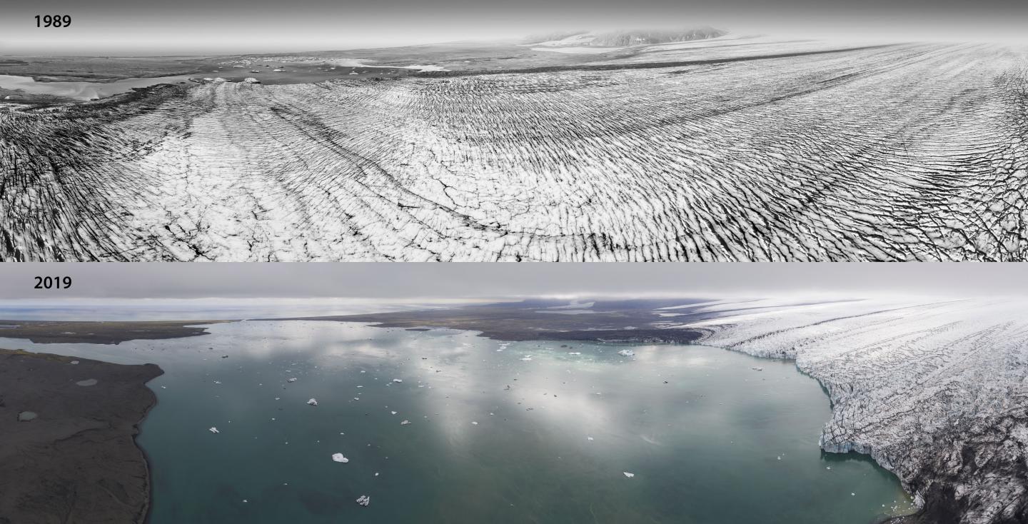 Brei&eth;amerkurj&ouml;kull 1989-2019