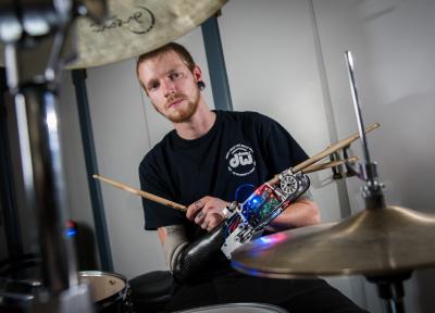 Robotic Drumming Prosthesis (2 of 3)