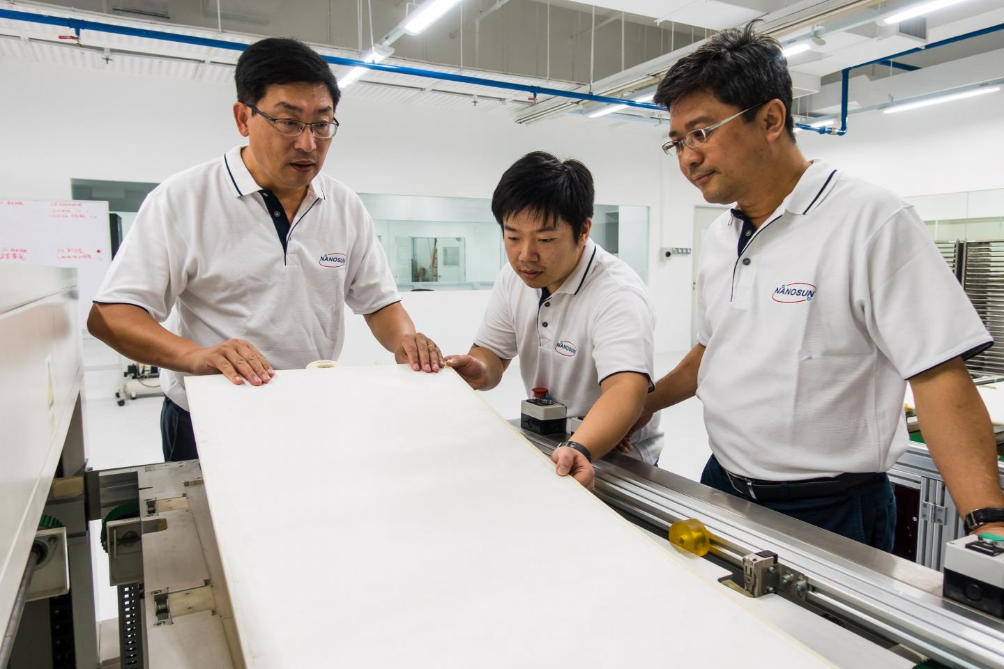 Visual Inspection on a Completed Membrane Module