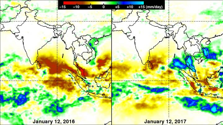 Rainfall Analysis of Southern Thailand