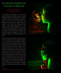 Fluid Dynamics of COVID-19 Spread