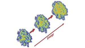 Simulated gluon field