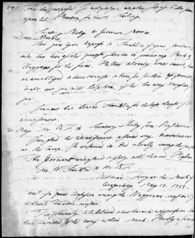Franklin Letters