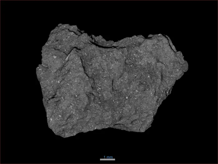 Bennu sample particle