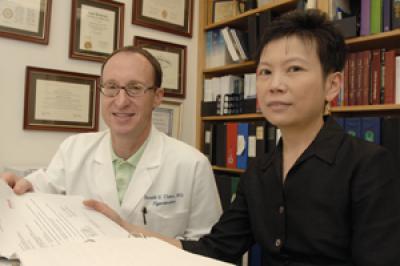 Dr. Ron Victor and Dr. Wanpen Vongpatanasin