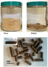 Milled Biofuel Feedstock Blends
