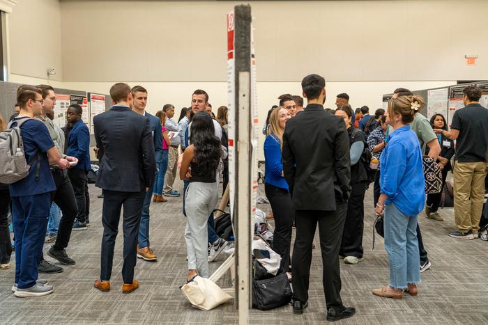 TTUHSC students at Student Research Week