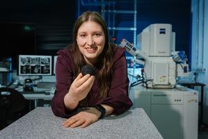 Materials researcher Stefanie Arnold wants to make energy storage more environmentally friendly