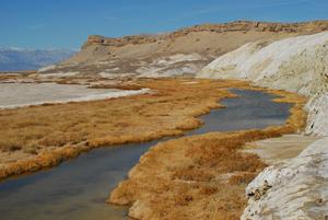 Salt Creek in Death Valley, California.