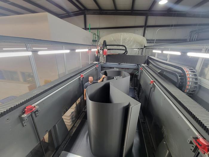 Inside the BAAM printer