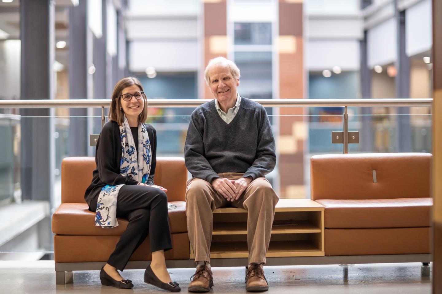 Kathy Georgiades and Michael Boyle, Co-principal Investigators of the Study