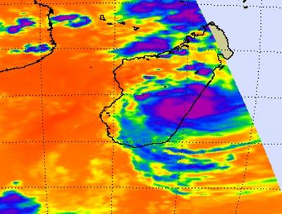 NASA Infrared Image of Hubert