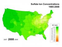 Sulfate Ion Precipitation 2008