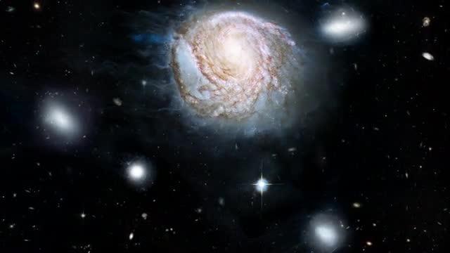 Animation of Ram Pressure Stripping of Galaxies