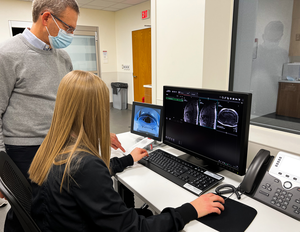 Lower magnetic field and larger opening allows patients with implanted devices, claustrophobia or obesity to receive MRI