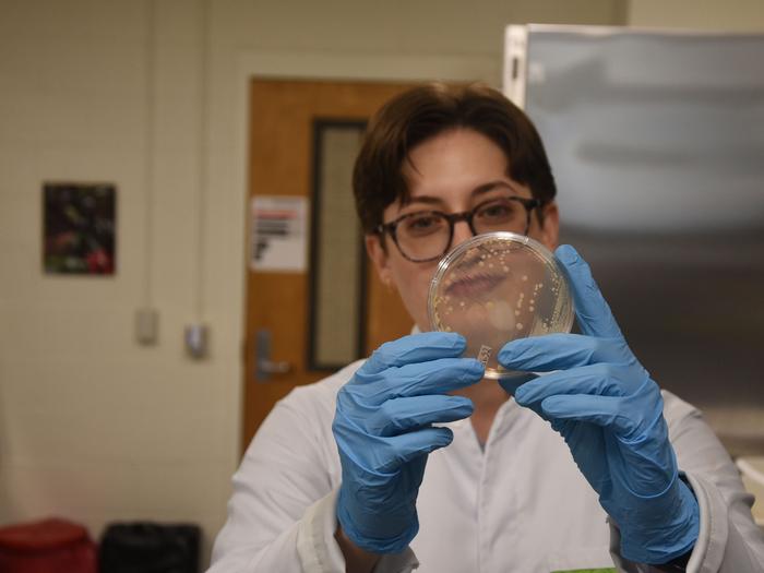 Laura Schuck, doctoral student in the Intercollege Graduate Degree Program in Ecology at Penn State