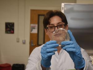 Laura Schuck, doctoral student in the Intercollege Graduate Degree Program in Ecology at Penn State