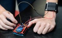 Electronics on a Human Arm