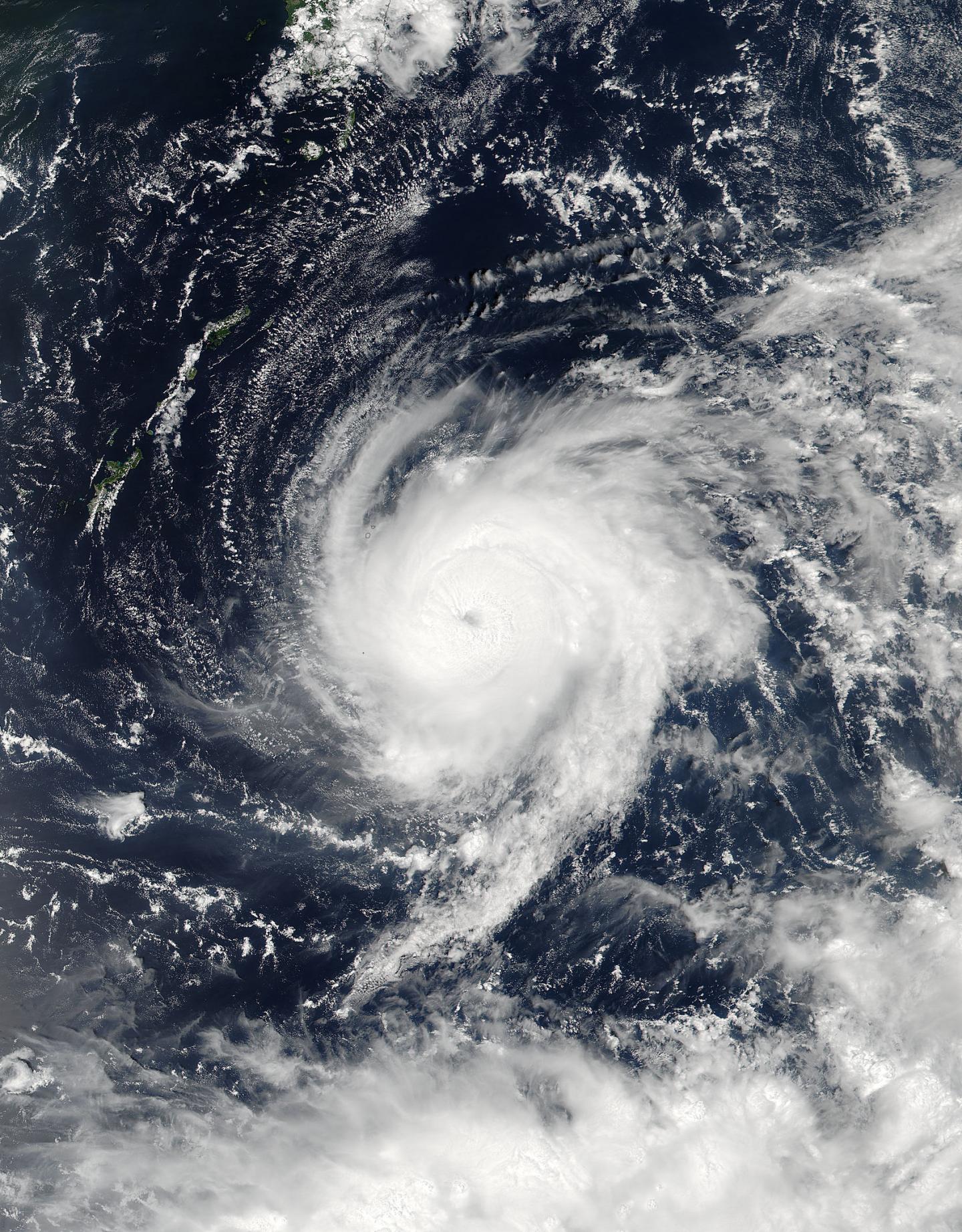 Suomi NPP image of Lionrock
