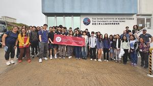 Participants in the Discovering Marine Biodiversity workshop at SWIMS