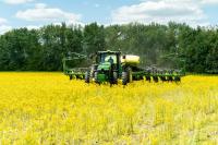 planting soybeans