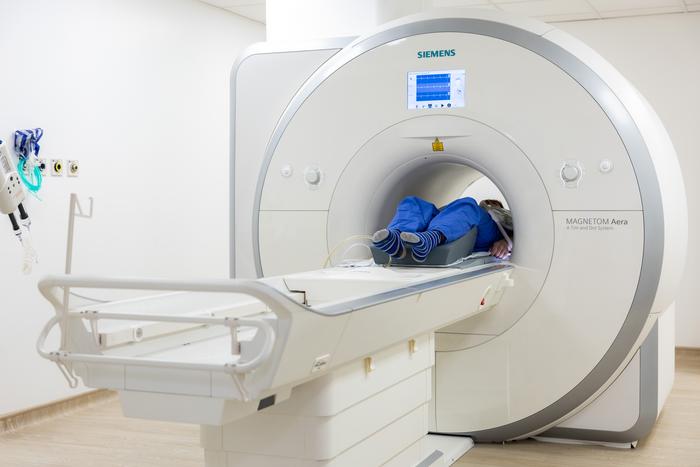 Person undergoing MRI scan2