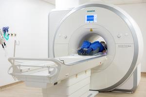 Person undergoing MRI scan2