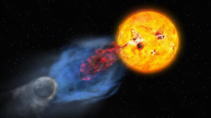 Coronal mass ejections at the dawn of the solar system