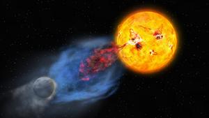 Coronal mass ejections at the dawn of the solar system