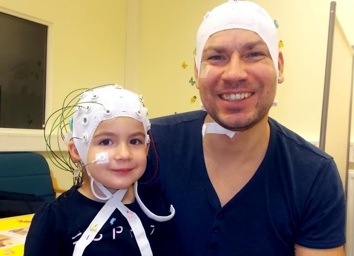 Child with Cochlear Implant in both Ears
