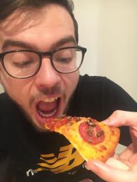 Cricket-topped Pizza