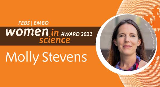 Molly Stevens receives the FEBS | EMBO Women in Science Award 2021