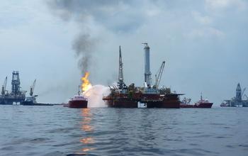Deepwater Horizon Oil Spill, Seen from a Distance