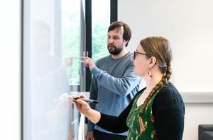 Matthew Robinson and Ilse Krätschmer