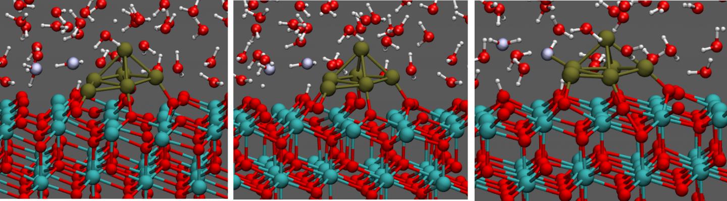 Water on Catalyst
