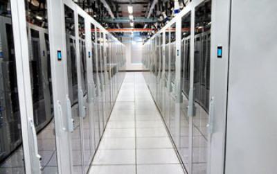Racks of Servers at the University of Chicago Kenwood Data Center