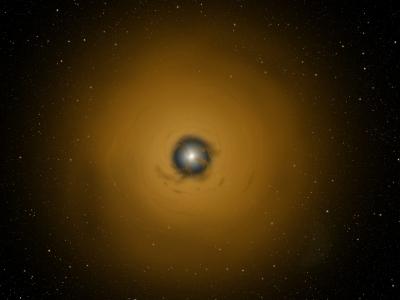 Artist's Conception of TW Hydrae