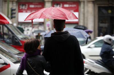 Rain in Iberian Peninsula