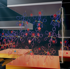 Figure 1. Molecular junctions made from multinuclear organometallic complexes