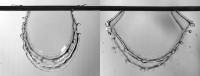 Lobes from 4 Meters/second Impacting Fibers