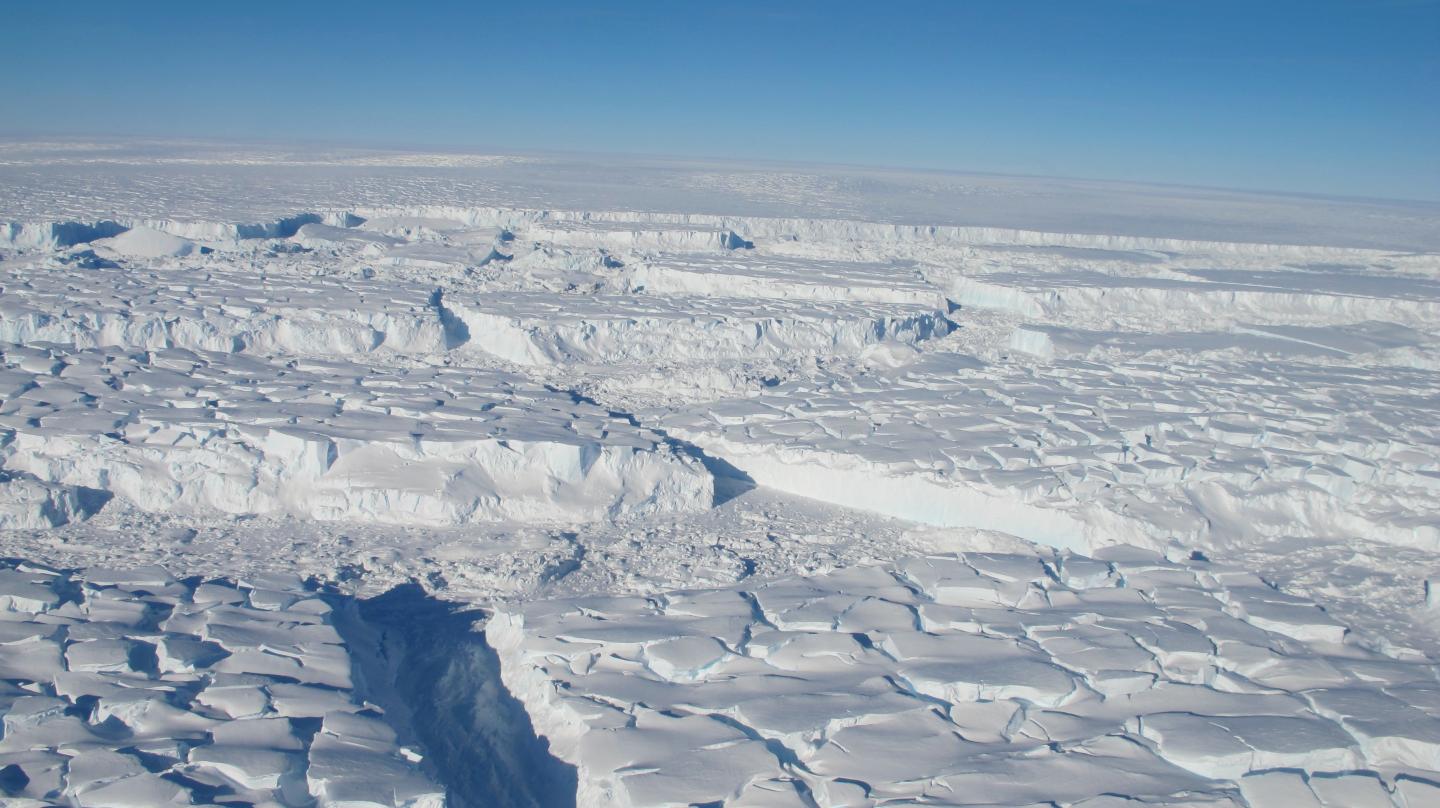 Crevassed Thwaites Ice