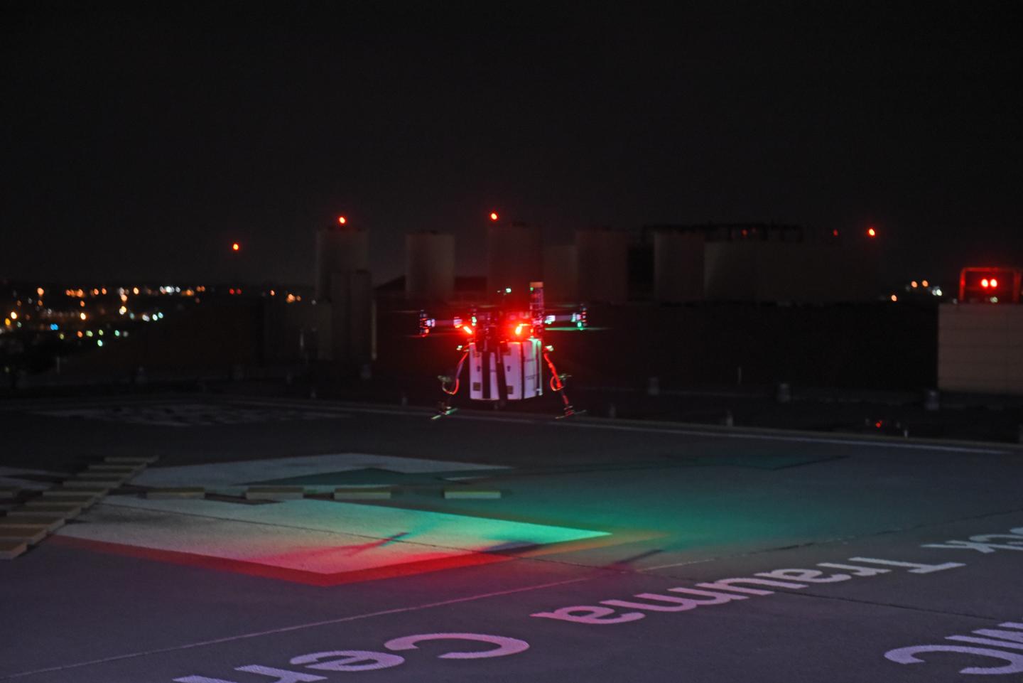 Unmanned Aircraft Delivers Kidney for Transplant