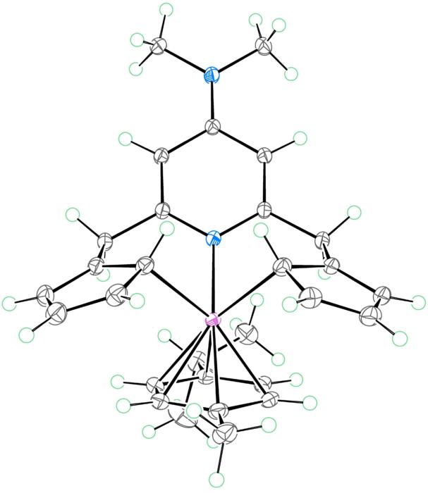 Newly characterized double ring-slipped structure of a metallocene derivative