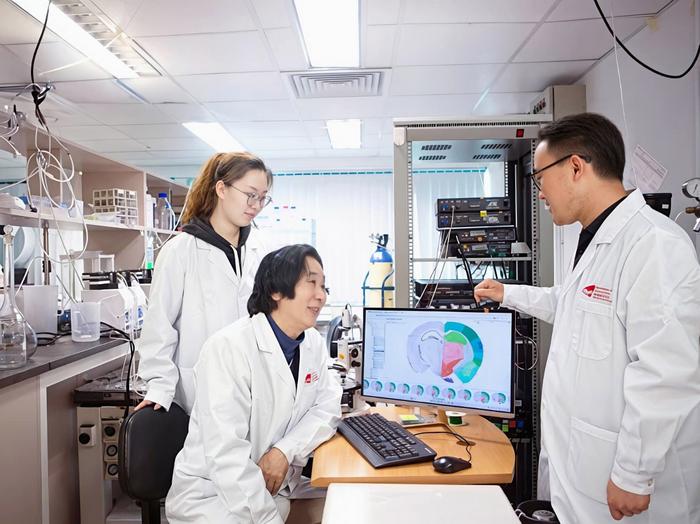 Professor He and his research team